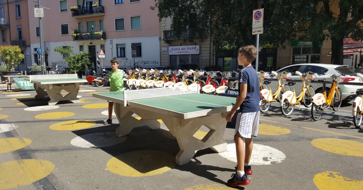 Ping pong a Milano