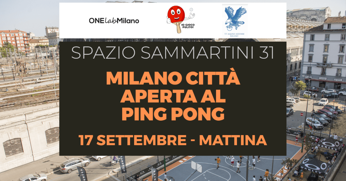 Torneo ping pong Sammartini
